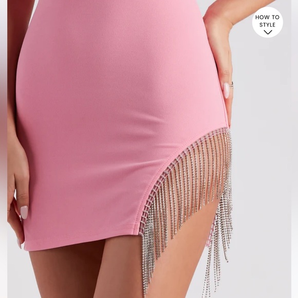 Pink Mini Dress - Picture 4 of 4